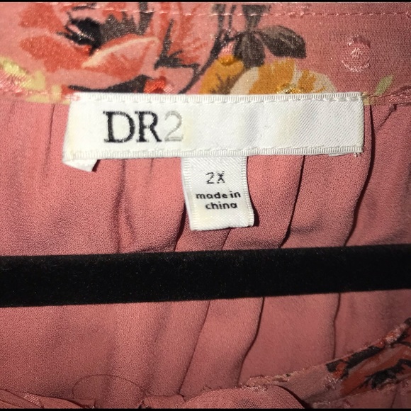 Polka dot Babydoll Blouse - Picture 6 of 6